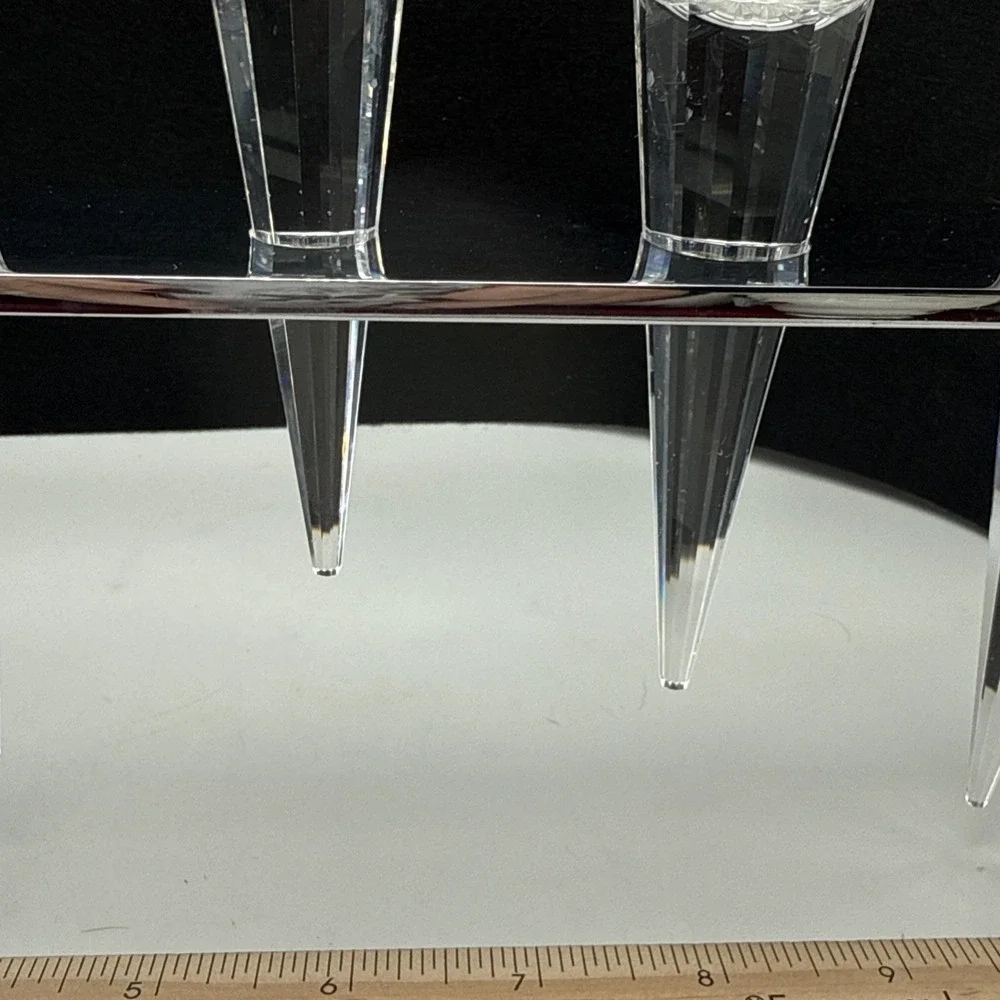 Swarovski Crystal Stalactite Candle Holder #182485 Andree Putman Design AS IS
